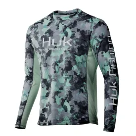 Huk Icon X KC Refraction Camo Long Sleeve