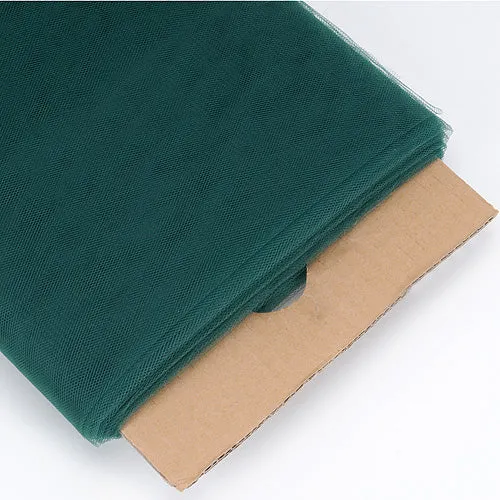 Hunter Green - 54 Inch by 40 Yards (120 ft.) Tulle Fabric Bolt