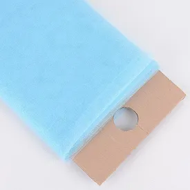 Light Blue - Premium Glitter Tulle Fabric ( W: 54 Inch | L: 10 Yards )