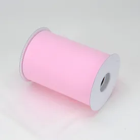 Light Pink - 6 Inch by 100 Yards Fabric Tulle Roll Spool