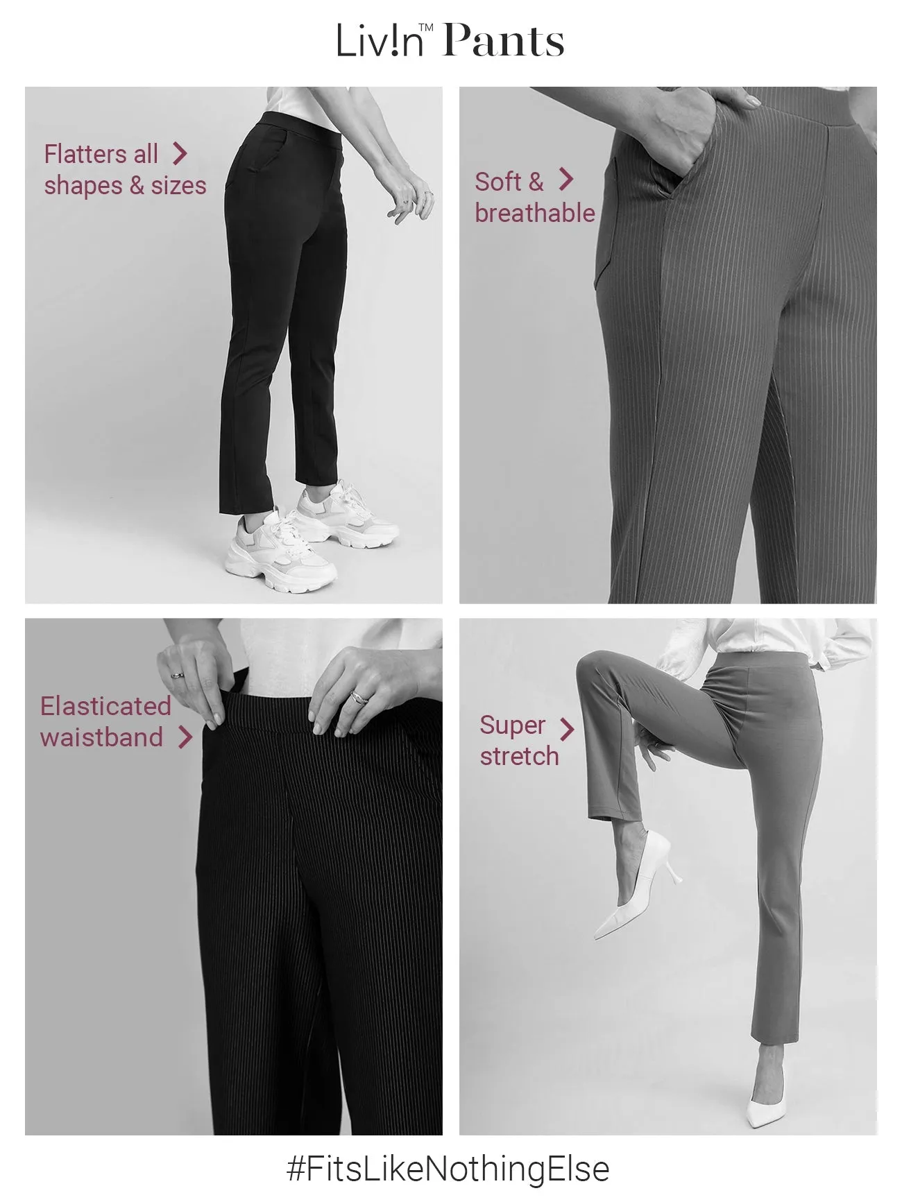 LivIn Leggings - Pink