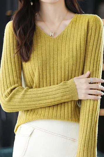 Long Sleeve Knitted Base Layer Top