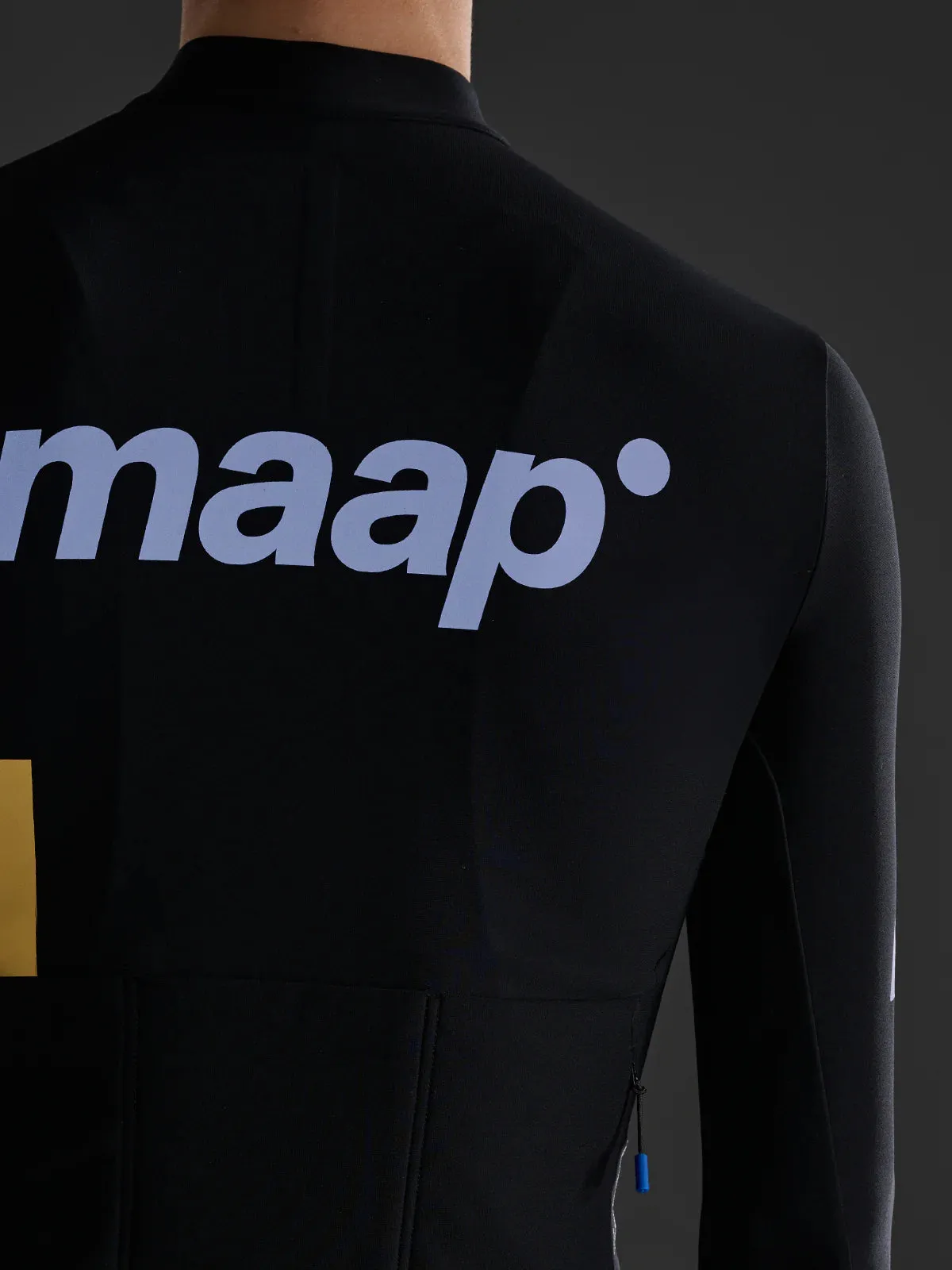MAAP Training Men's Thermal Longsleeve Jersey Black/Lavender