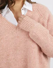 Marianna Knit - Pink Marle
