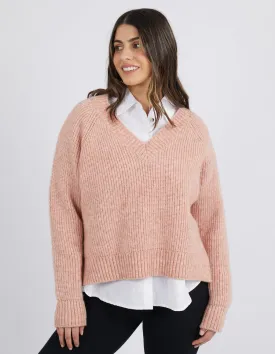 Marianna Knit - Pink Marle
