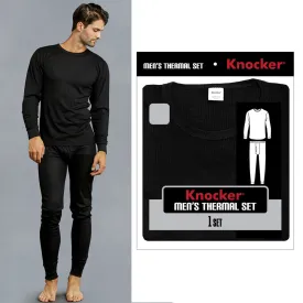 Mens Clothing Thermal Underwear Set Top Bottom Waffle Knit Soft Warm 2XL Knocker