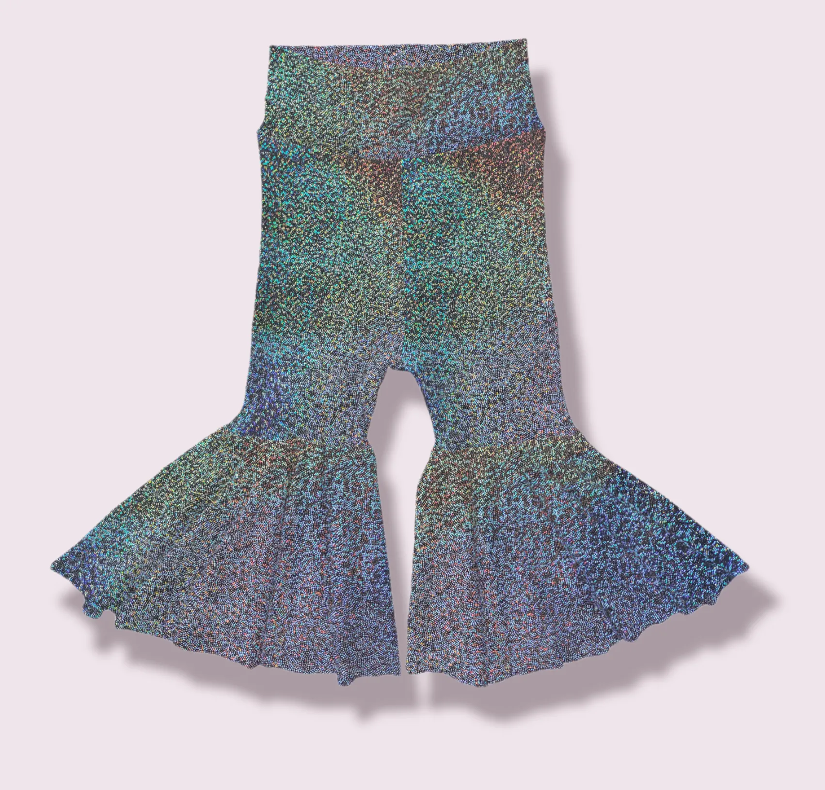 Metallic Bell Bottoms
