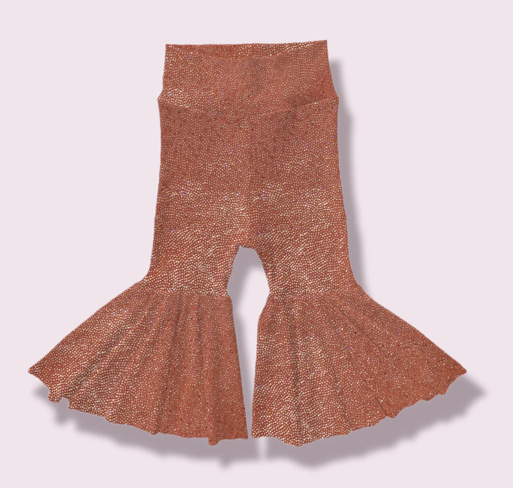 Metallic Bell Bottoms