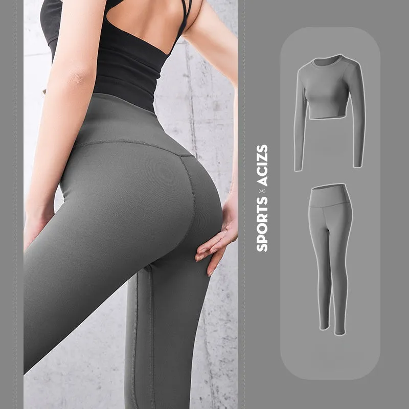 Moisture Wicking Hoodie Long-Sleeve Women's Top Sports Casual Quick-Drying Suit