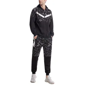 Moisture Wicking Hoodie Top and Trousers Two-Piece Set