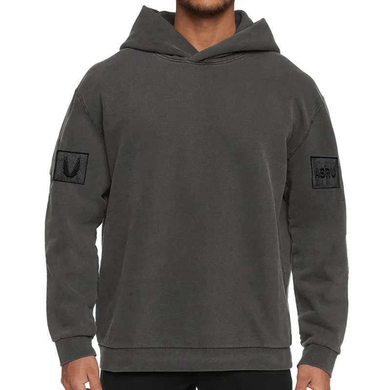 Moisture Wicking Hoodie Velcro Top