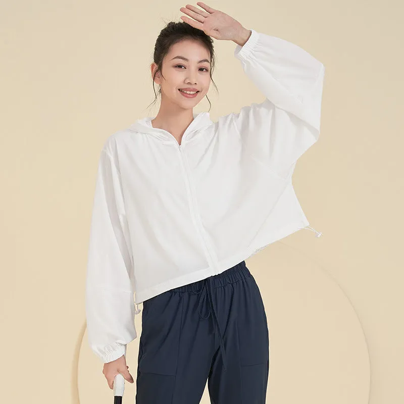 Moisture Wicking Hoodie Women's Yoga Clothes