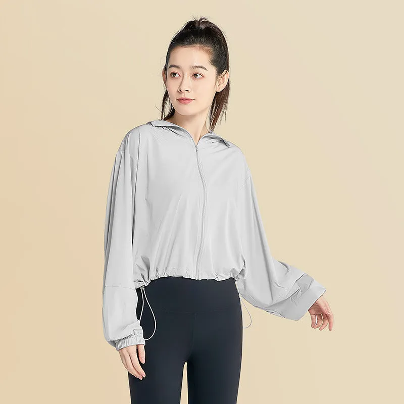 Moisture Wicking Hoodie Women's Yoga Clothes