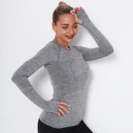 Moisture-Wicking Long Sleeve Performance Top