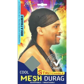 Murry Collection Stretchable Cool Mesh Durag No M4714BLK