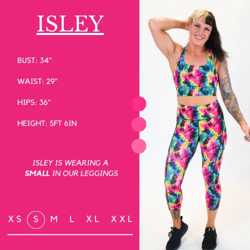 Neon Tie Dye Leggings