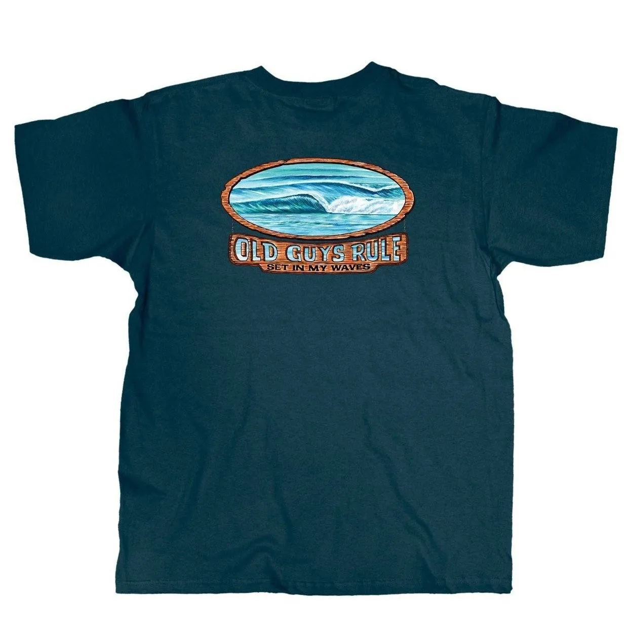 OLD GUYS RULE - WAVES T-SHIRT