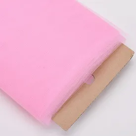 Paris Pink - 54 Inch by 40 Yards (120 ft.) Tulle Fabric Bolt