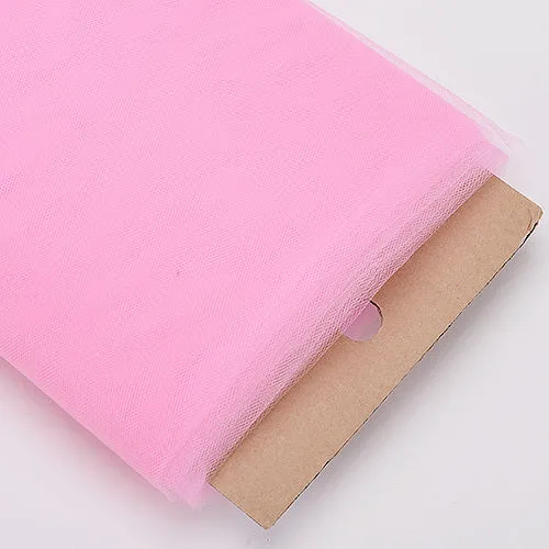 Paris Pink - 54 Inch by 40 Yards (120 ft.) Tulle Fabric Bolt