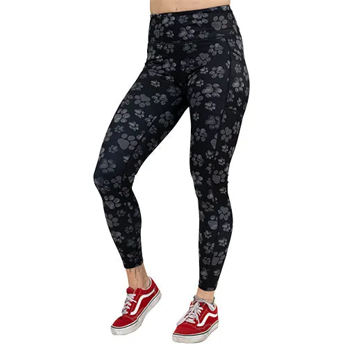Paws Off Leggings | Shadow