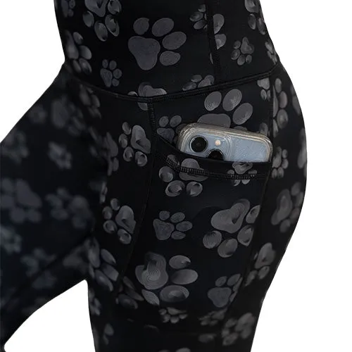 Paws Off Leggings | Shadow