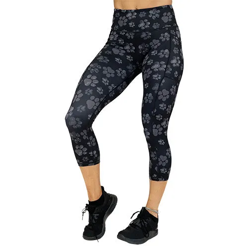 Paws Off Leggings | Shadow