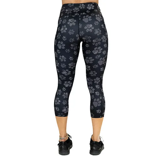 Paws Off Leggings | Shadow