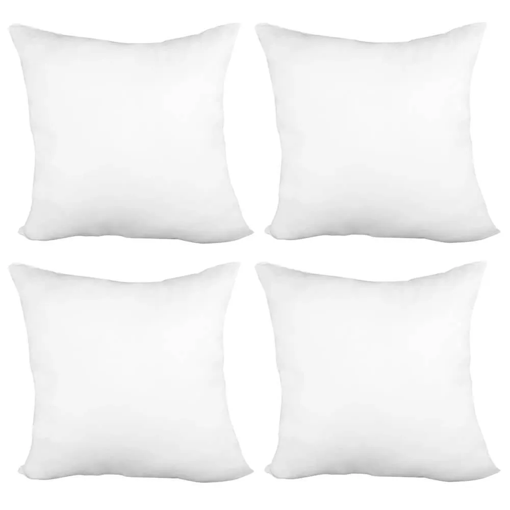 Pillow Form 12" x 12" (Polyester Fill) - Premium Fabric Cover