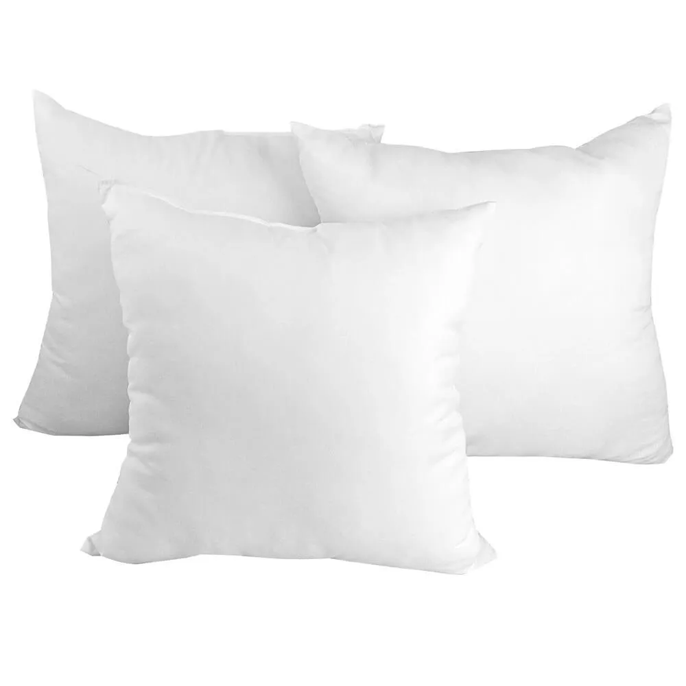 Pillow Form 12" x 12" (Polyester Fill) - Premium Fabric Cover