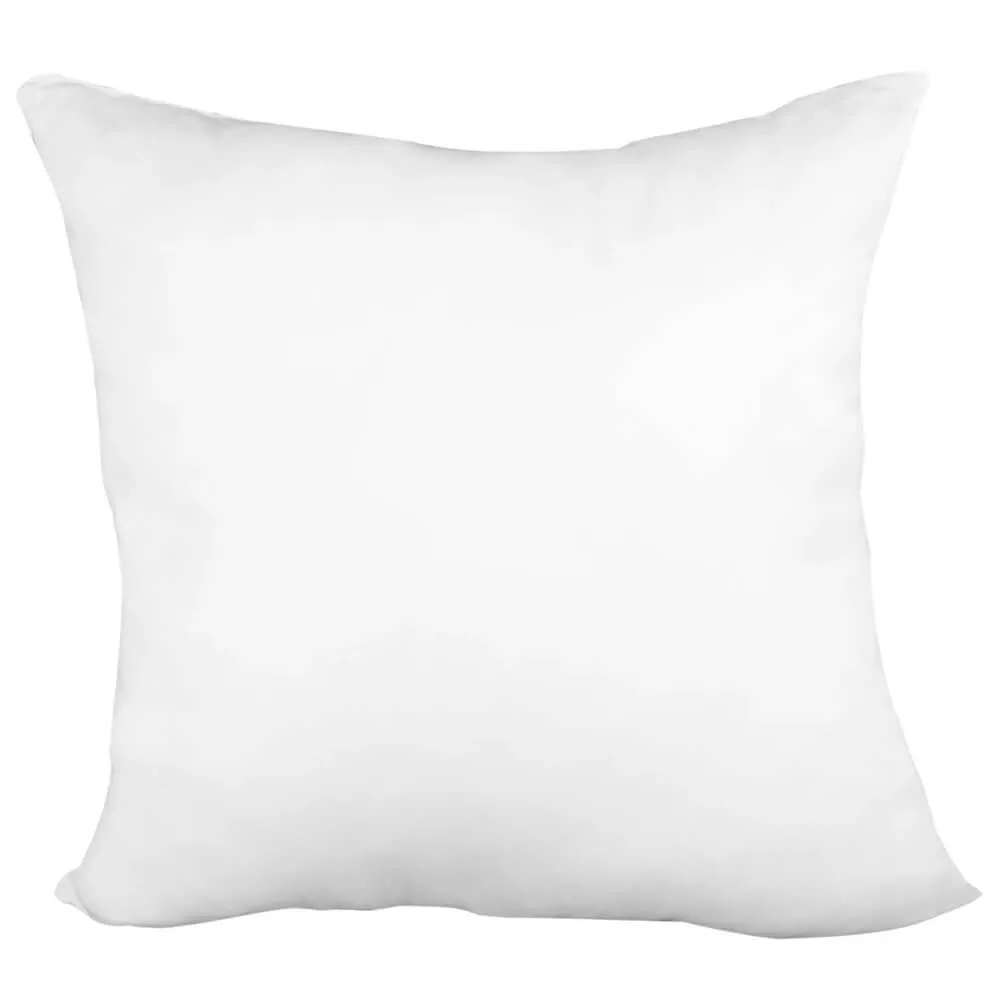 Pillow Form 12" x 12" (Polyester Fill) - Premium Fabric Cover