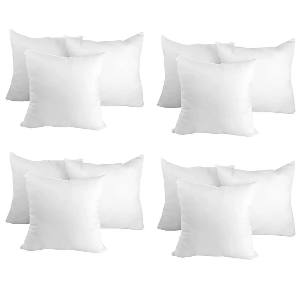 Pillow Form 12" x 12" (Polyester Fill) - Premium Fabric Cover