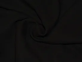 Plain Black Premium Georgette Fabric