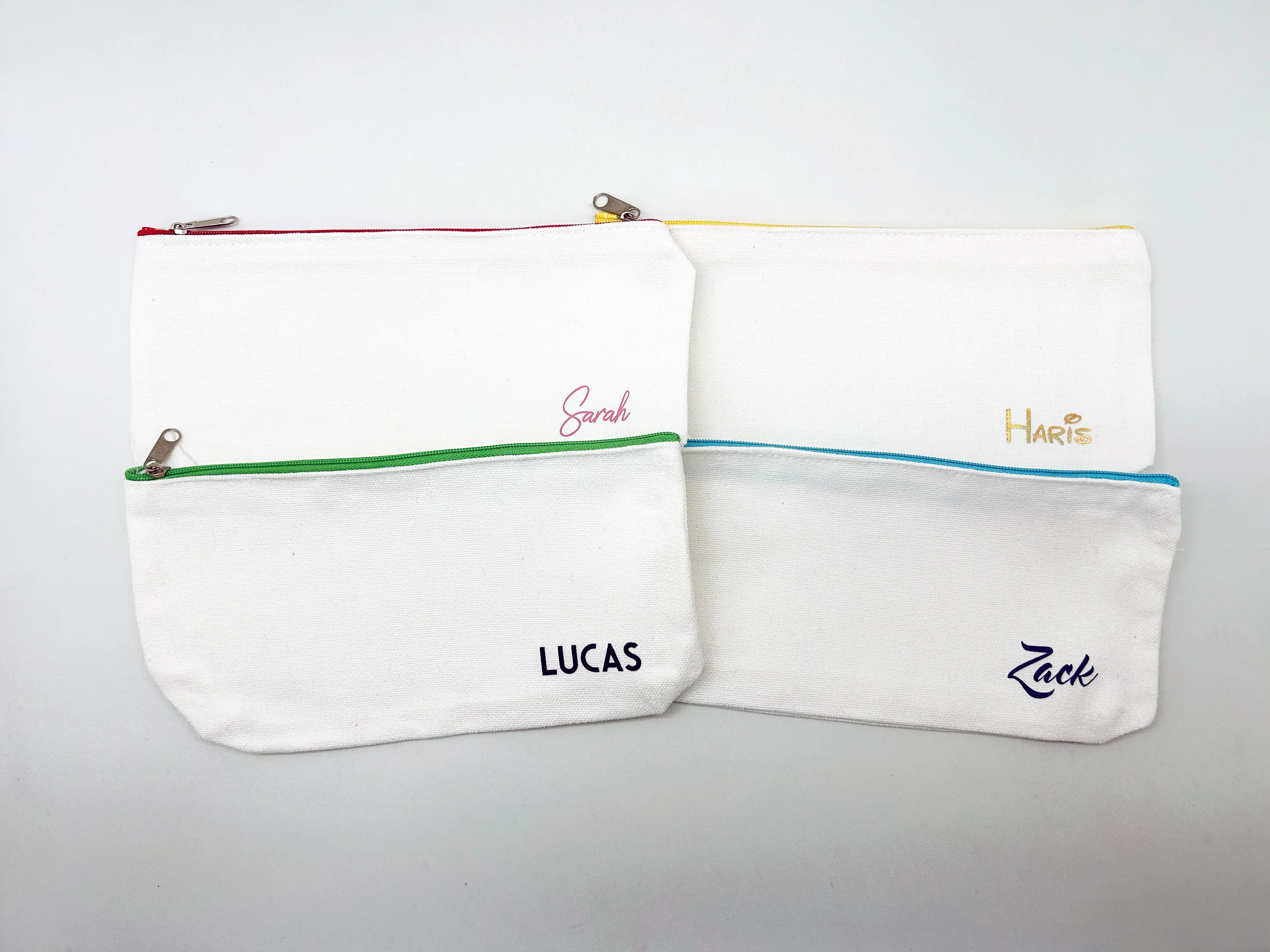 Premium Canvas Fabric Pencil Case