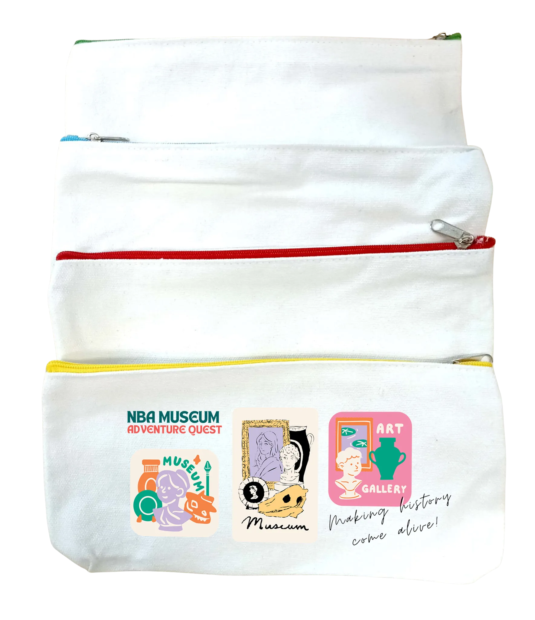 Premium Canvas Fabric Pencil Case