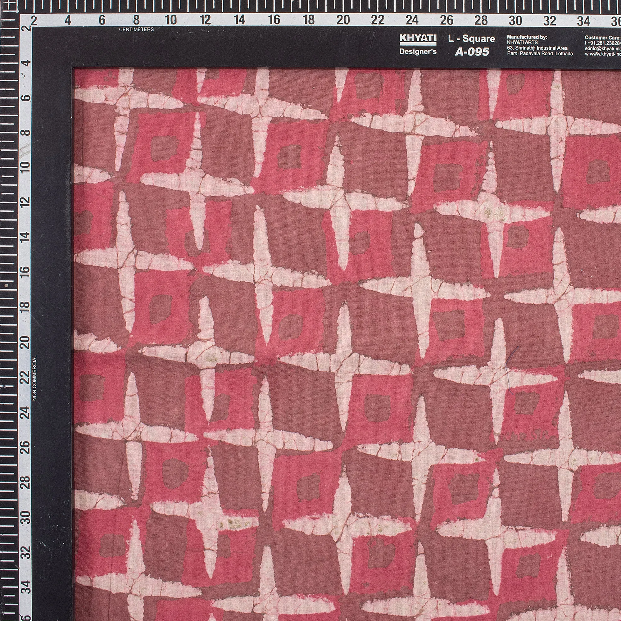 Premium Cotton Fabric Hand Block