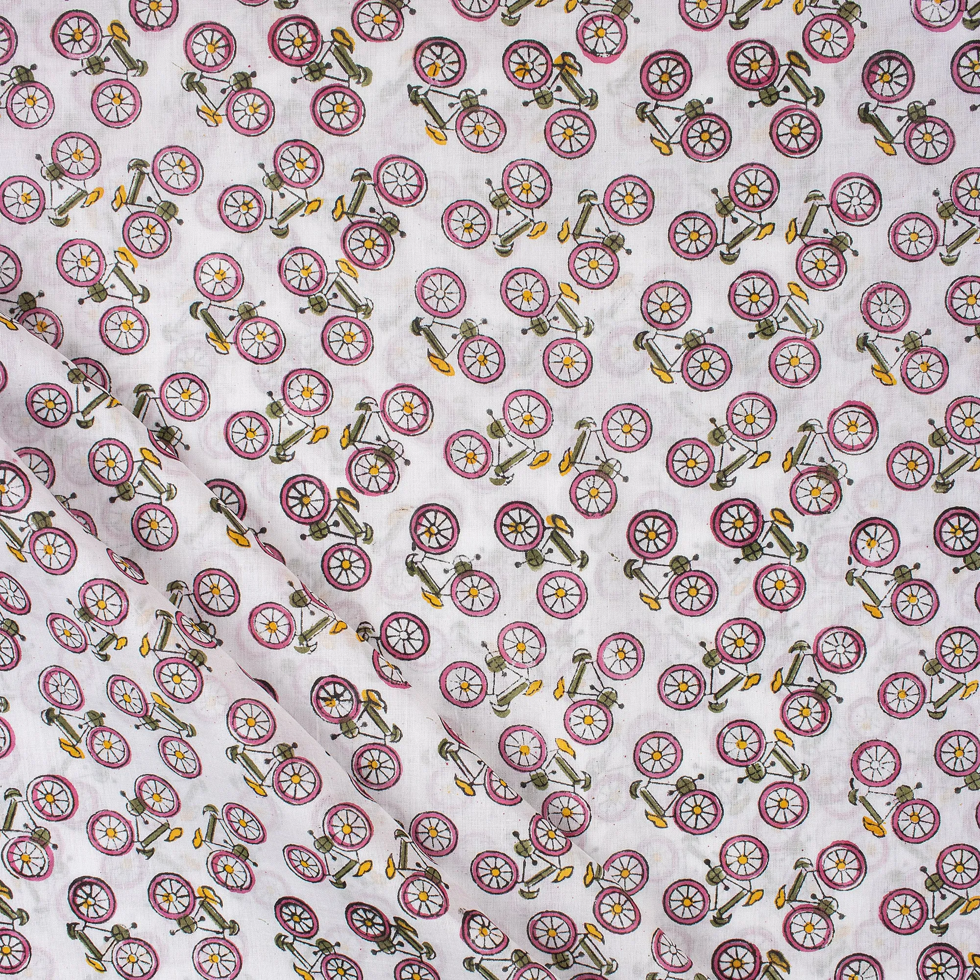 Premium Hand Block Organic Cotton Fabric