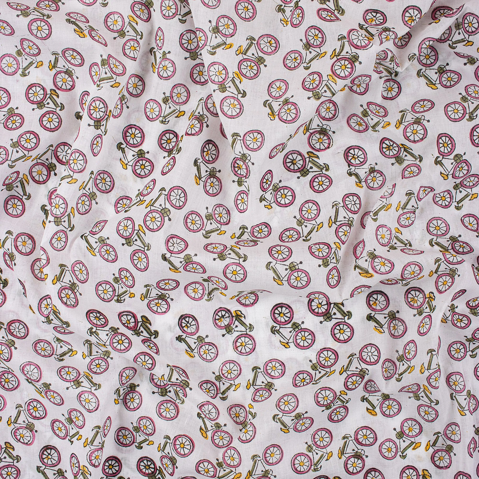 Premium Hand Block Organic Cotton Fabric
