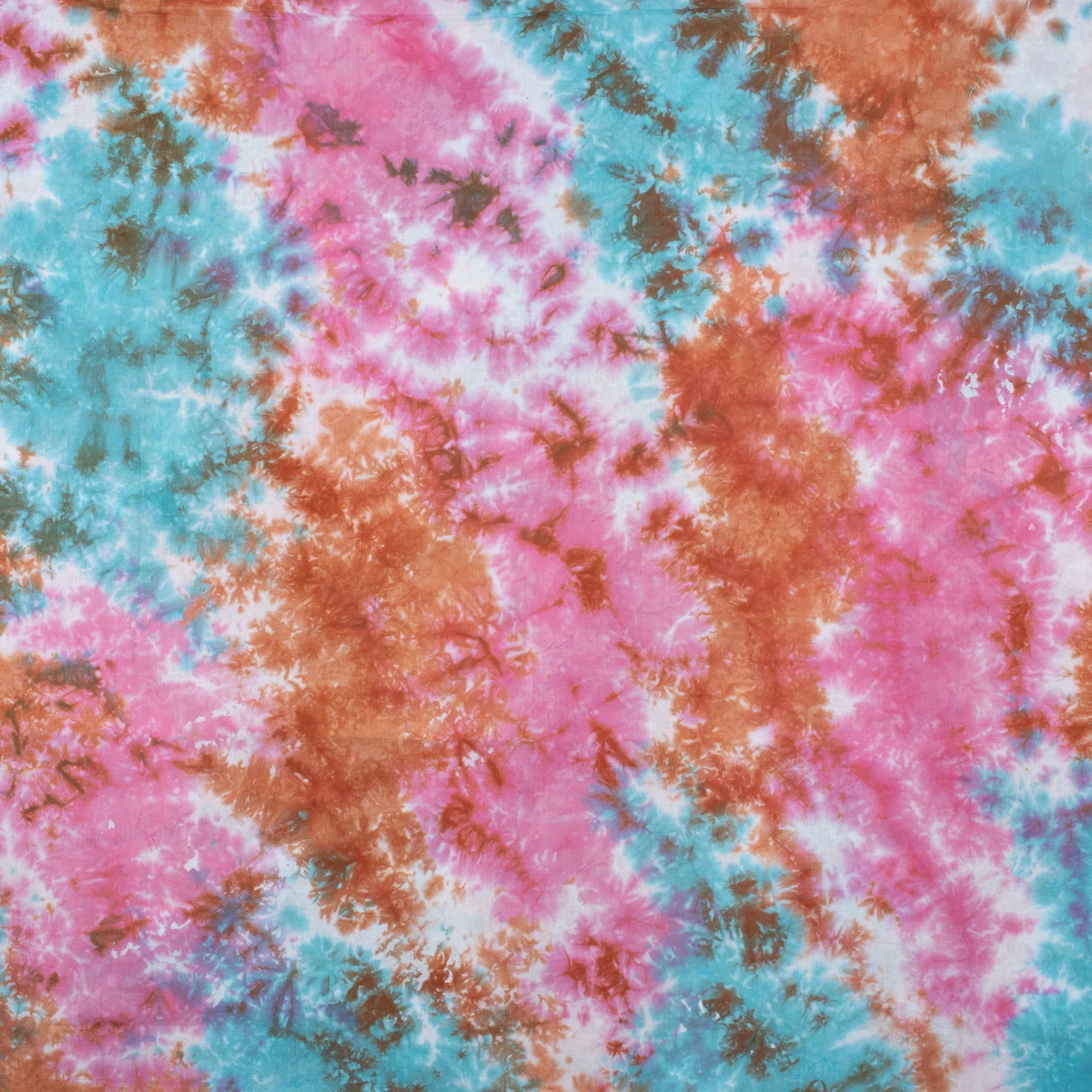 Premium Handmade Shibori Tie & Dye Cotton Fabric