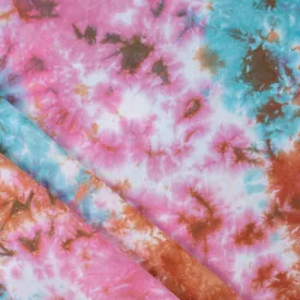 Premium Handmade Shibori Tie & Dye Cotton Fabric