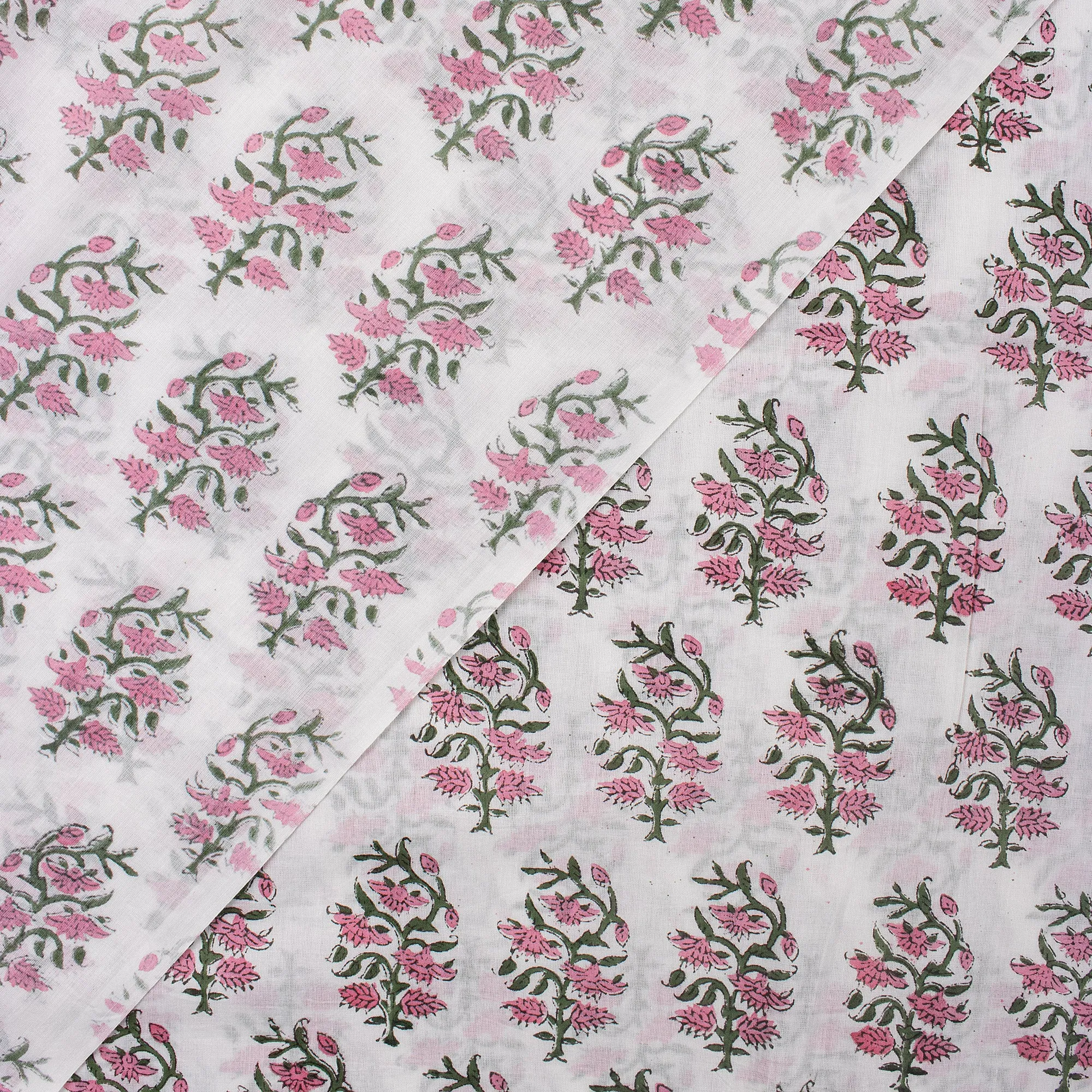 Premium Natural Dye Cotton Block Print Fabric