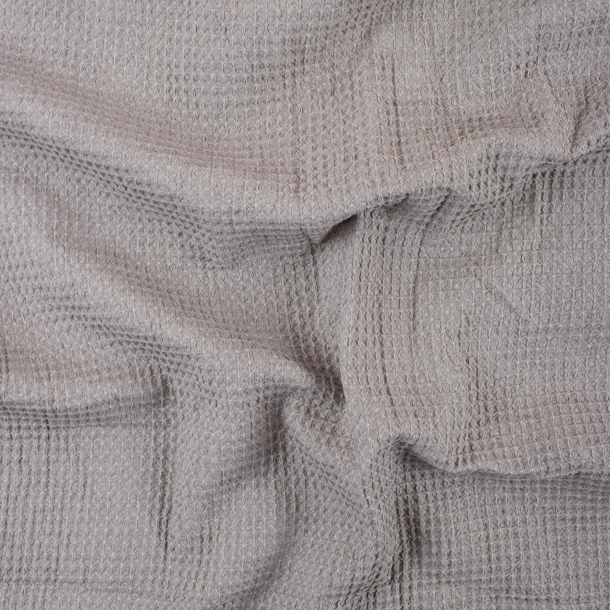 Premium Plain Cotton Waffle Fabric