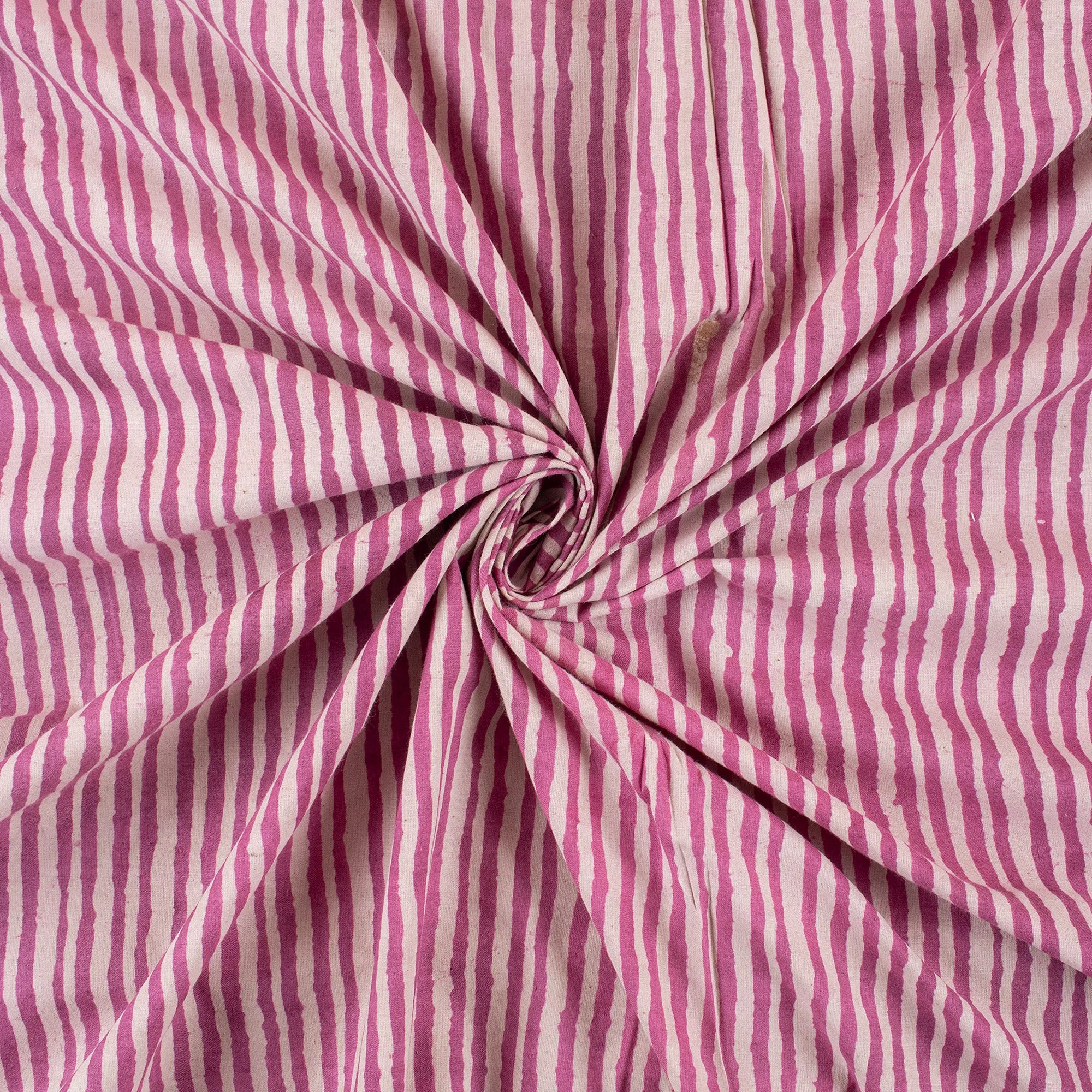 Premium Striped Dabu Print Fabric