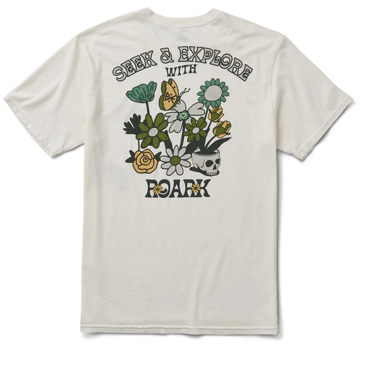 Roark Seek And Explore T-Shirt - Off White