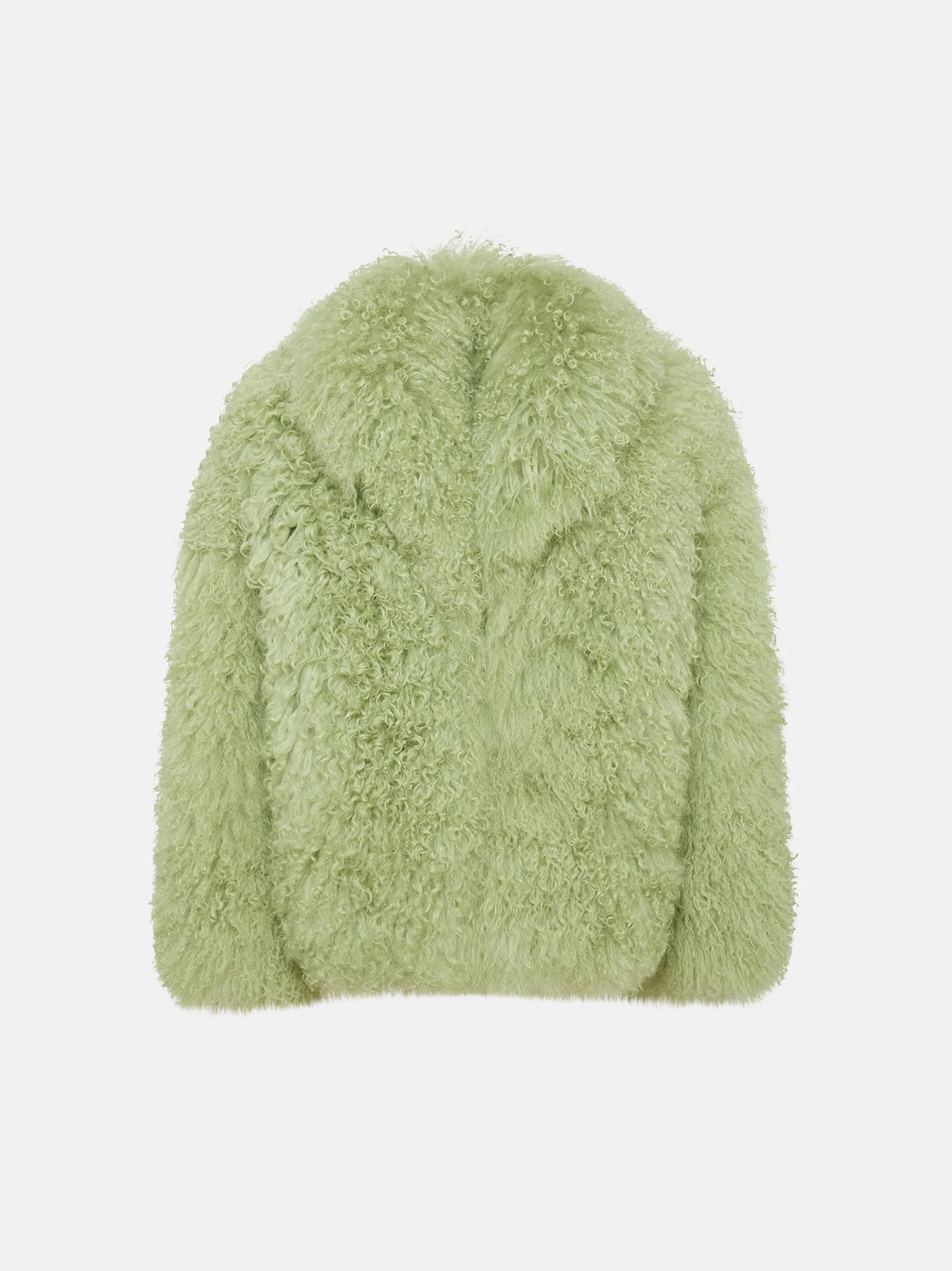 Sage green short coat