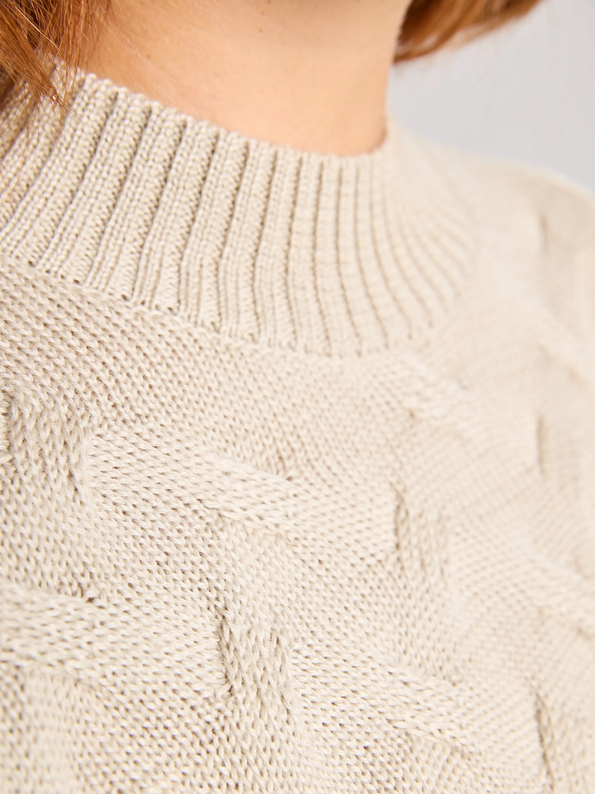 SEAWOOL WOMAN CABLE JUMPER