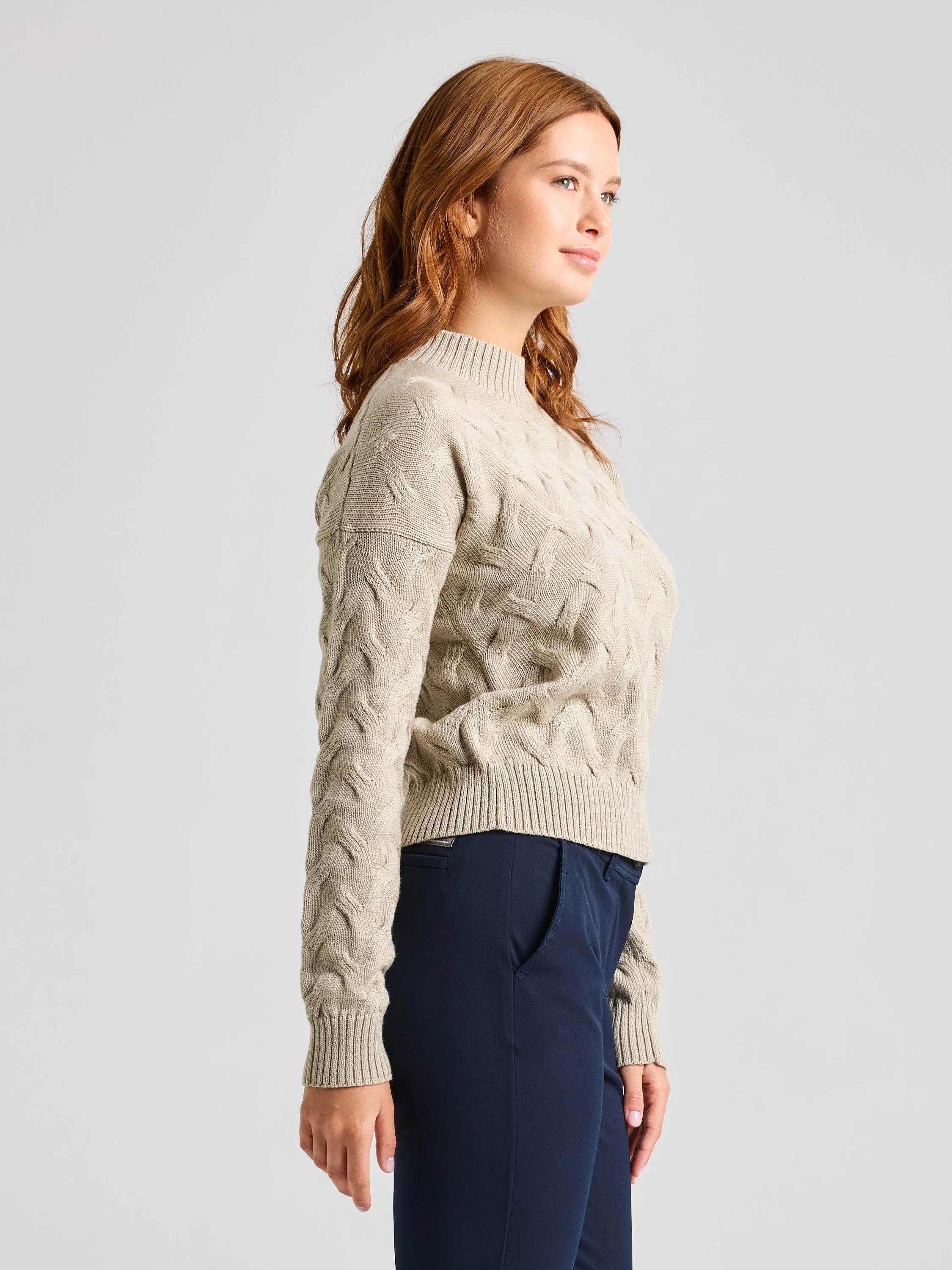 SEAWOOL WOMAN CABLE JUMPER