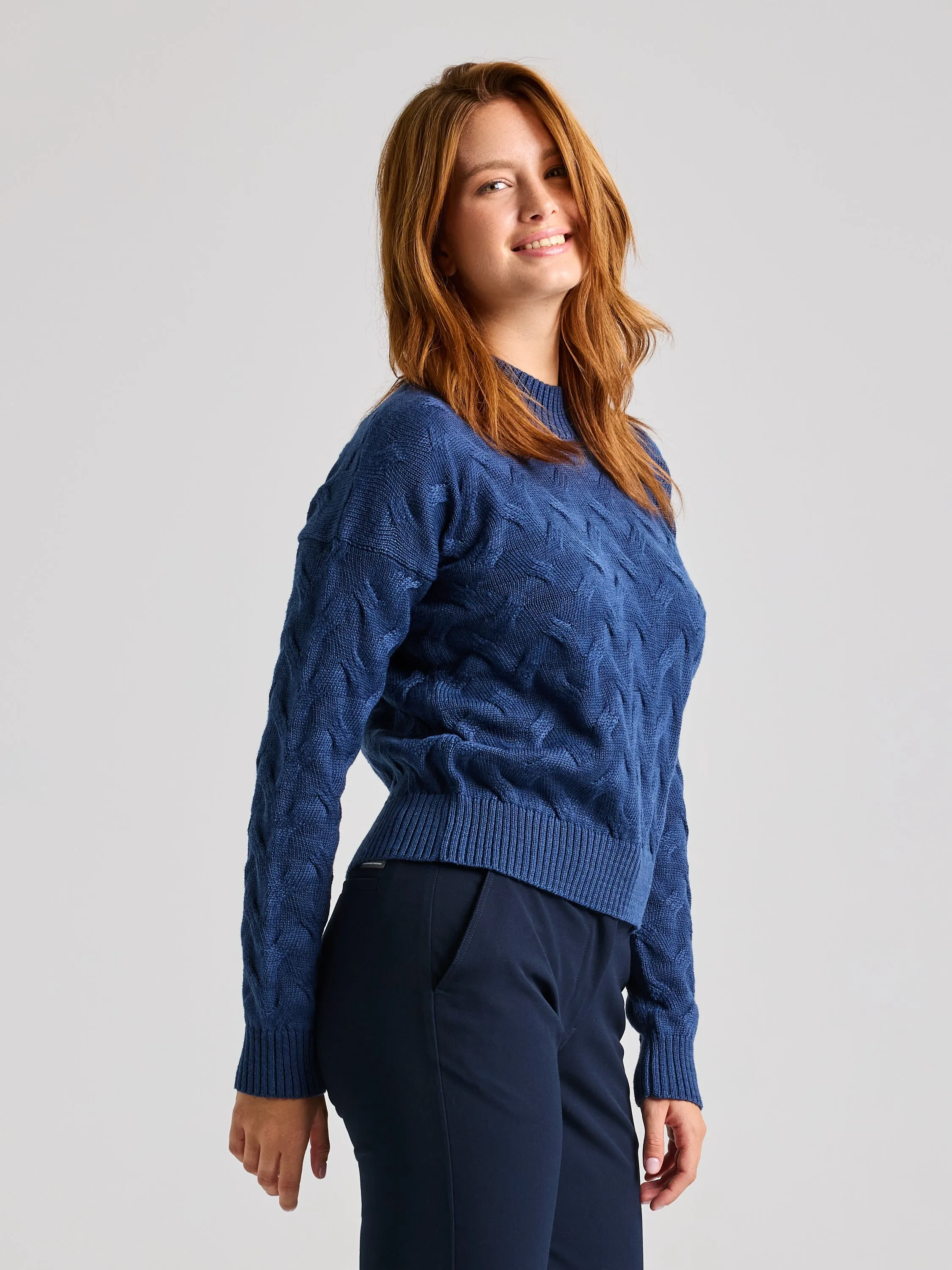 SEAWOOL WOMAN CABLE JUMPER
