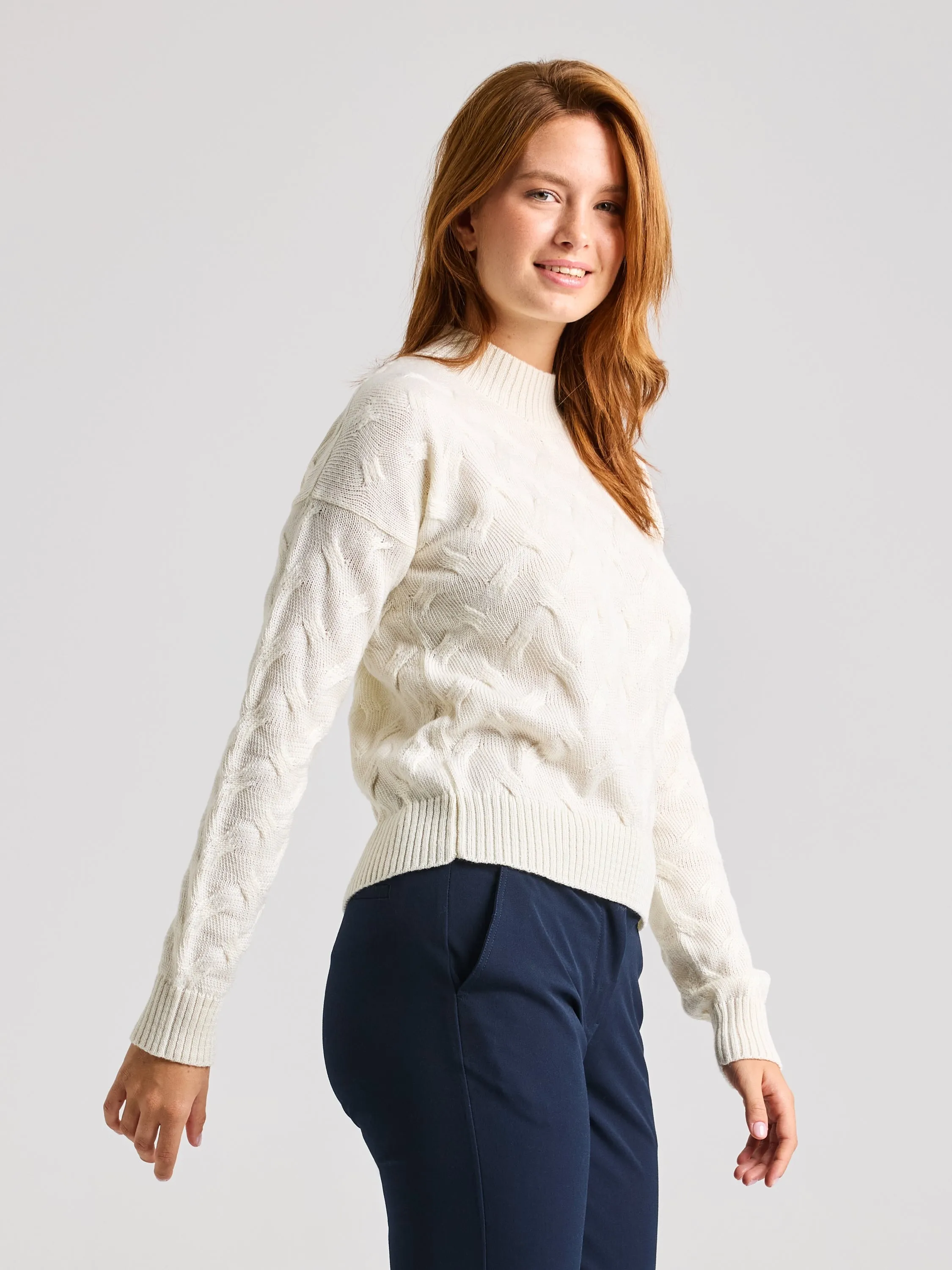 SEAWOOL WOMAN CABLE JUMPER