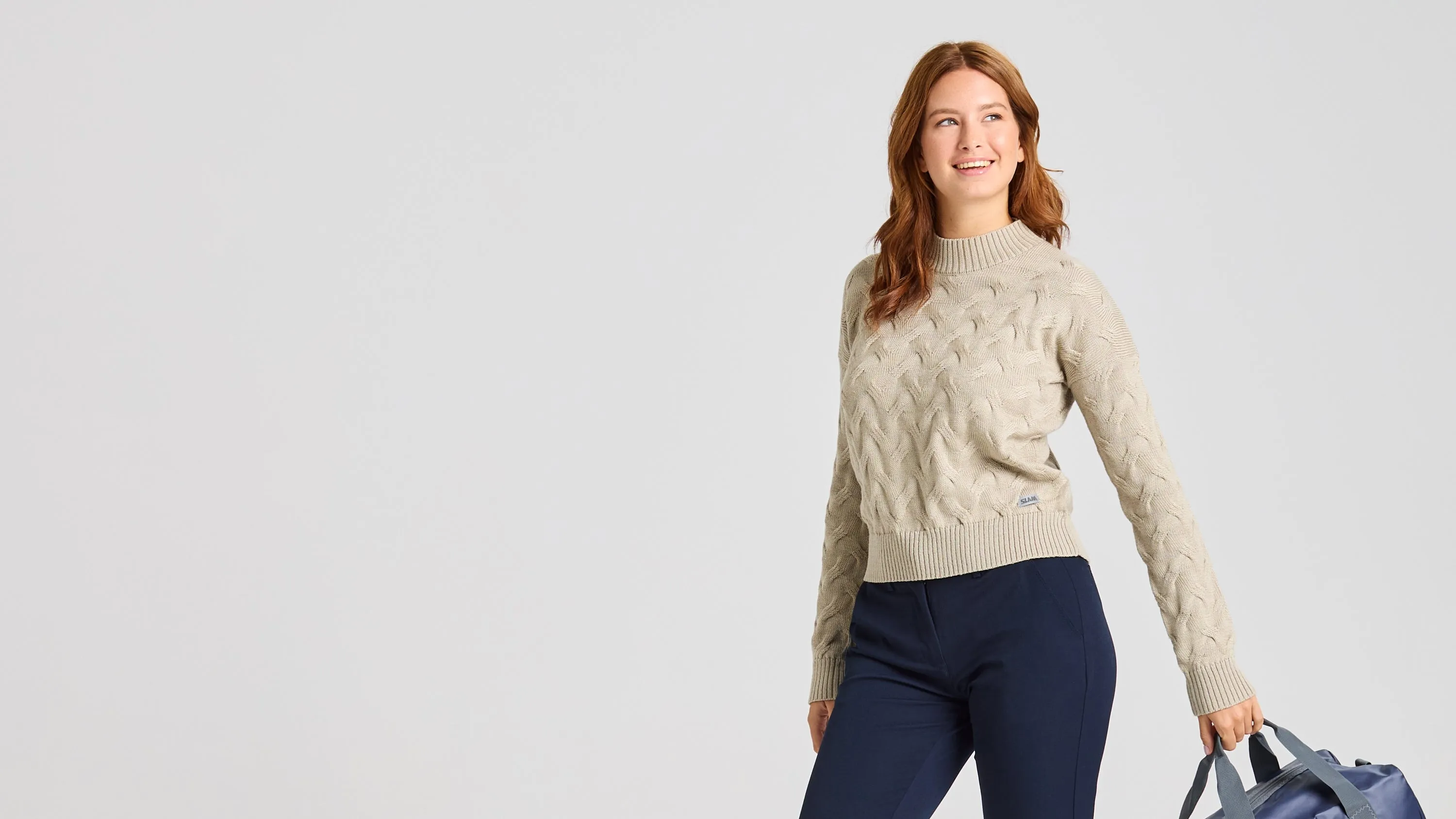 SEAWOOL WOMAN CABLE JUMPER