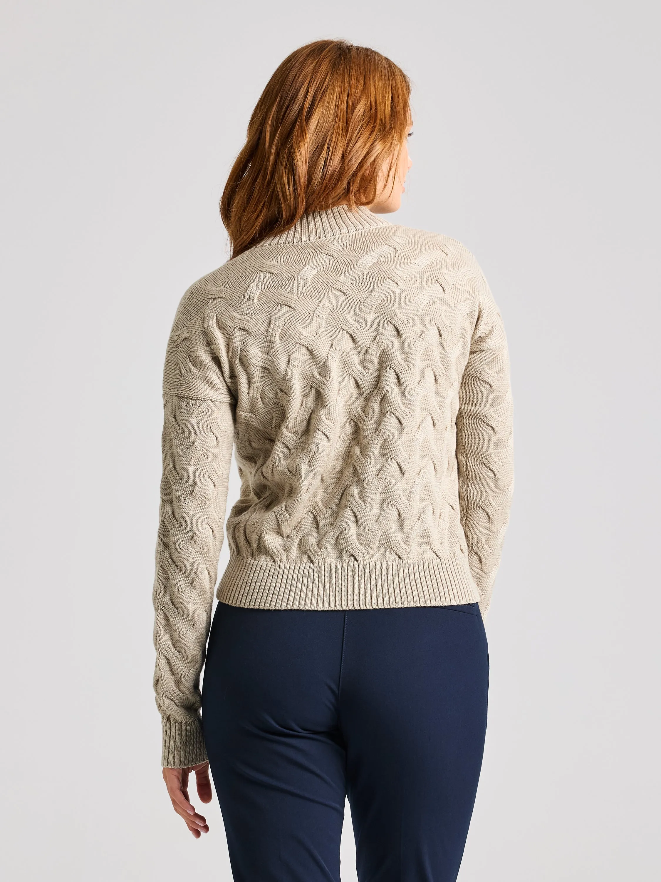 SEAWOOL WOMAN CABLE JUMPER